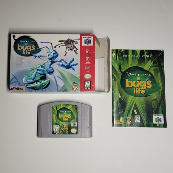 A Bug's Life Nintendo 64 N64 pixar complete cib - Picture 1 of 8